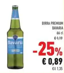 Conad Birra premium BAVARIA offerta