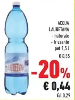 Conad Acqua LAURETANA offerta