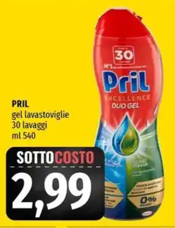 Famila Superstore PRIL gel lavastoviglie offerta