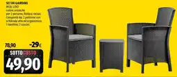 Famila Superstore Set da giardino mod. lido offerta