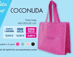 Acqua & Sapone Coconuda tote bag offerta