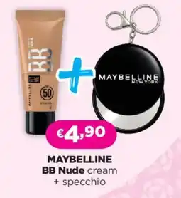 Acqua & Sapone MAYBELLINE BB Nude cream + specchio offerta