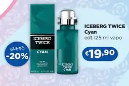 Acqua & Sapone ICEBERG TWICE Cyan edt offerta