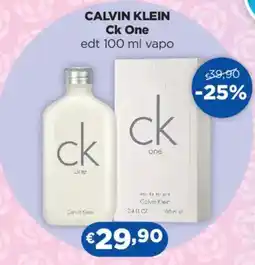 Acqua & Sapone CALVIN KLEIN Ck One edt offerta