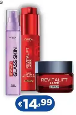 Acqua & Sapone L'oréal glass skin, revitalift laser offerta