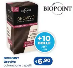 Acqua & Sapone BIOPOINT Orovivo colorazione capelli offerta