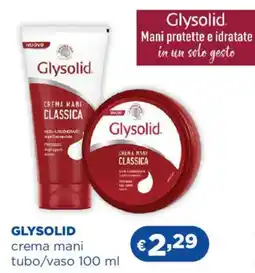 Acqua & Sapone GLYSOLID crema mani tubo/vaso offerta