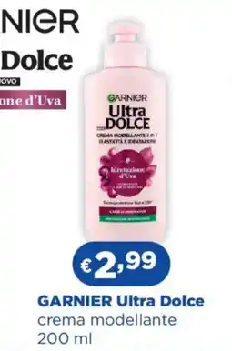 Acqua & Sapone GARNIER Ultra Dolce crema modellante offerta