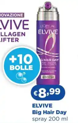 Acqua & Sapone ELVIVE Big Hair Day spray offerta