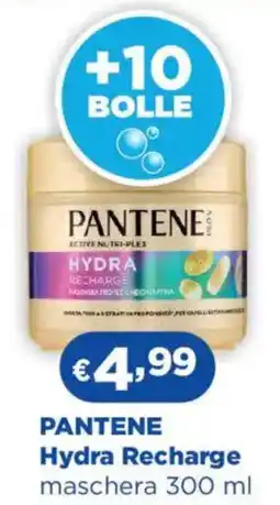 Acqua & Sapone PANTENE Hydra Recharge maschera offerta