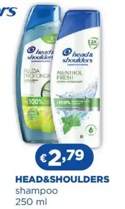 Acqua & Sapone HEAD&SHOULDERS shampoo offerta