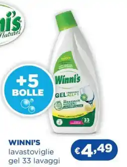 Acqua & Sapone WINNI'S lavastoviglie gel offerta