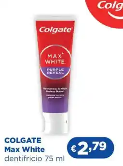 Acqua & Sapone COLGATE Max White dentifricio offerta