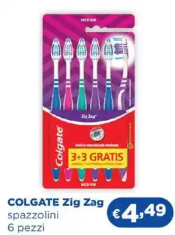 Acqua & Sapone COLGATE Zig Zag spazzolini offerta
