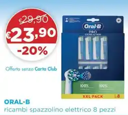 Acqua & Sapone ORAL-B ricambi spazzolino elettrico offerta