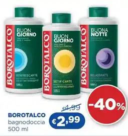 Acqua & Sapone BOROTALCO bagnodoccia offerta