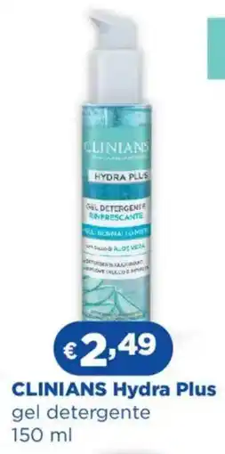 Acqua & Sapone CLINIANS Hydra Plus gel detergente offerta