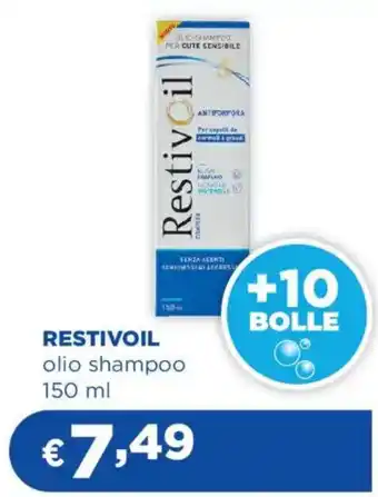 Acqua & Sapone RESTIVOIL olio shampoo offerta