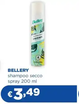 Acqua & Sapone BELLERY shampoo secco spray offerta