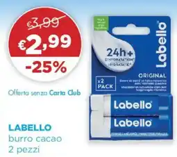 Acqua & Sapone LABELLO burro cacao offerta