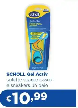 Acqua & Sapone SCHOLL Gel Activ solette scarpe casual e sneakers un paio offerta