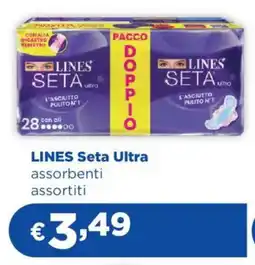 Acqua & Sapone LINES Seta Ultra assorbenti offerta