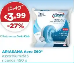 Acqua & Sapone ARIASANA Aero 360° assorbiumidità ricarica offerta