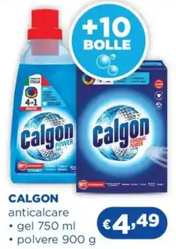 Acqua & Sapone CALGON anticalcare gel, polvere offerta