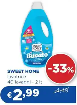 Acqua & Sapone SWEET HOME lavatrice offerta