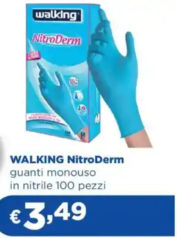 Acqua & Sapone WALKING NitroDerm guanti monouso in nitrile offerta