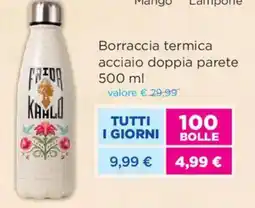 Acqua & Sapone Frida kahlo Borraccia termica acciaio doppia parete offerta