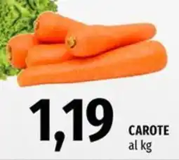 Famila Superstore Carote offerta