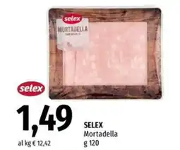 Famila Superstore SELEX Mortadella offerta