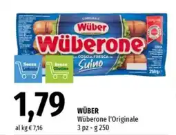 Famila Superstore WÜBER Wüberone l'Originale offerta