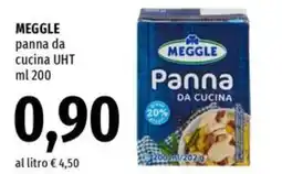 Famila Superstore MEGGLE panna da cucina UHT offerta