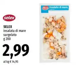 Famila Superstore SELEX insalata di mare surgelato offerta
