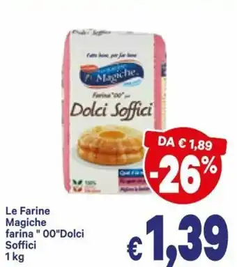 A&O Le Farine Magiche farina 1kg offerta