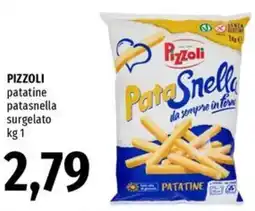 Famila Superstore PIZZOLI patatine patasnella surgelato offerta