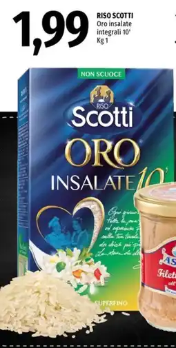 Famila Superstore RISO SCOTTI Oro insalate integrali 10' offerta