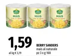 Famila Superstore BERRY SANDERS mais al naturale offerta