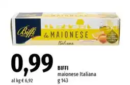 Famila Superstore BIFFI maionese Italiana offerta