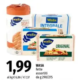 Famila Superstore WASA fette offerta