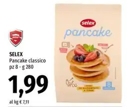 Famila Superstore SELEX Pancake classico offerta