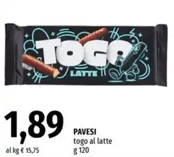 Famila Superstore PAVESI togo al latte offerta
