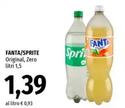 Famila Superstore FANTA/SPRITE Original, Zero offerta