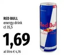 Famila Superstore RED BULL energy drink offerta