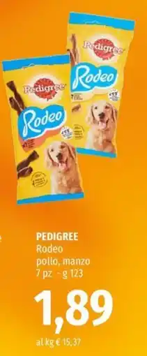 Famila Superstore PEDIGREE Rodeo pollo, manzo offerta