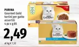 Famila Superstore PURINA Gourmet Gold tortini per gatto offerta
