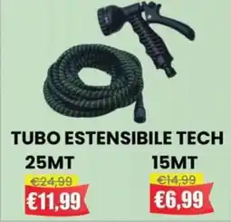 Pingo Market Tubo estensibile tech 25 mt offerta