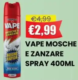 Pingo Market Vape mosche e zanzare spray offerta